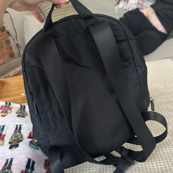Lululemon Athletica Black Backpack with Silver Accents - Picture 3 of 3